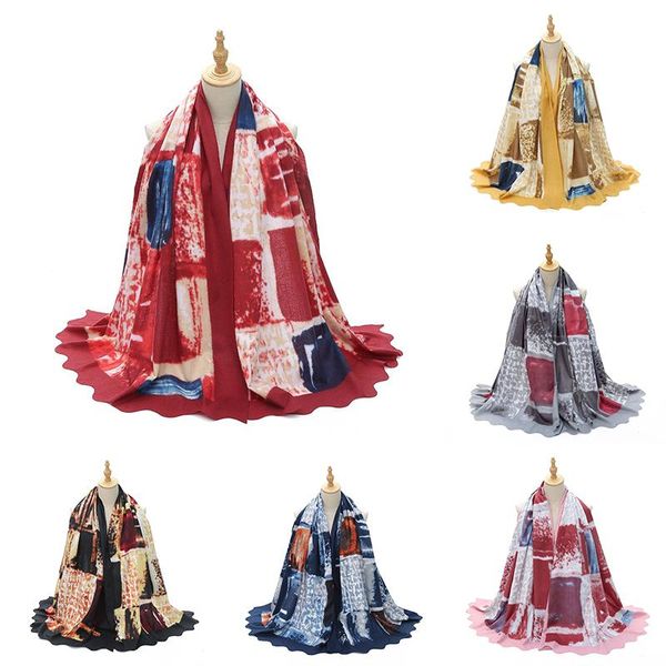 scarves 1pc acrylic cashmere feel women's & wraps grid checker red 190cm x 95cm, Blue;gray
scarves 1pc acrylic cashmere feel women's & wraps grid checker red 190cm x 95cm, Blue;gray