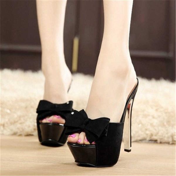 slippers summer women 15cm high heels woman slipper platform bow ladies party shoes open toe thin eu 34-39 black
slippers summer women 15cm high heels woman slipper platform bow ladies party shoes open toe thin eu 34-39 black