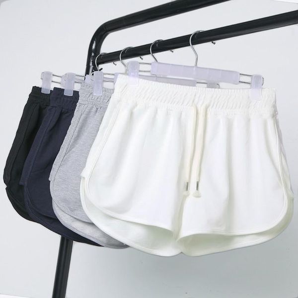 women's shorts 2021 women elastic waist summer street fashion female loose solid soft cotton casual short, White;black
women's shorts 2021 women elastic waist summer street fashion female loose solid soft cotton casual short, White;black