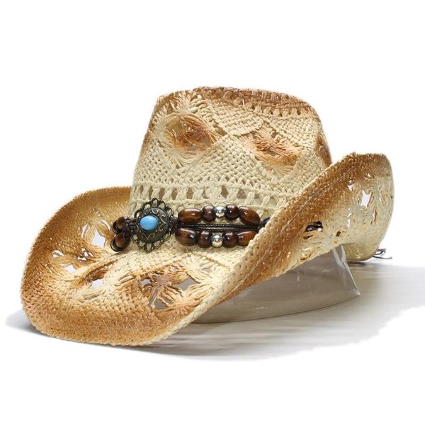 cloches retro women men's hollow-out baking paint cowboy western summer straw cowgirl sun hat turquoise pendant wood bead 58cm, Blue;gray
cloches retro women men's hollow-out baking paint cowboy western summer straw cowgirl sun hat turquoise pendant wood bead 58cm, Blue;gray