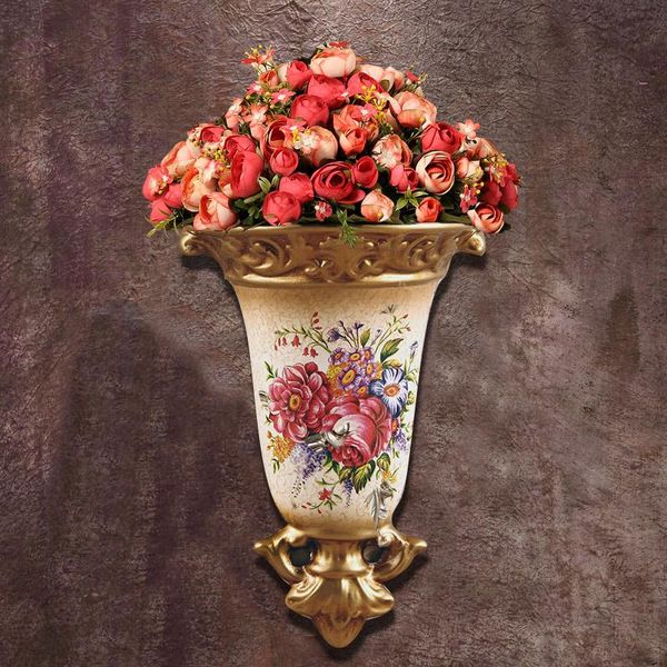 vases european ceramic wall hanging vase crafts decoration home livingroom fake flower pot ornaments mural pendant accessories
vases european ceramic wall hanging vase crafts decoration home livingroom fake flower pot ornaments mural pendant accessories