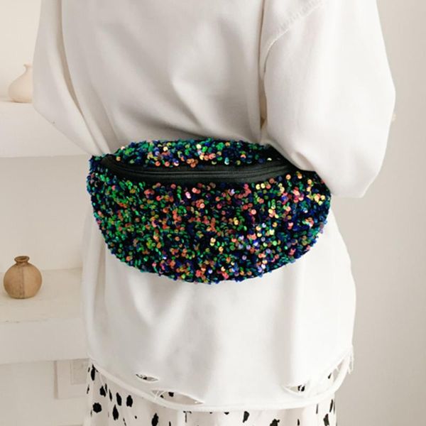 waist bags women bag bling laser sequins fanny pack lady adjustable strap bum belt shoulder pouch purse #40 
waist bags women bag bling laser sequins fanny pack lady adjustable strap bum belt shoulder pouch purse #40
