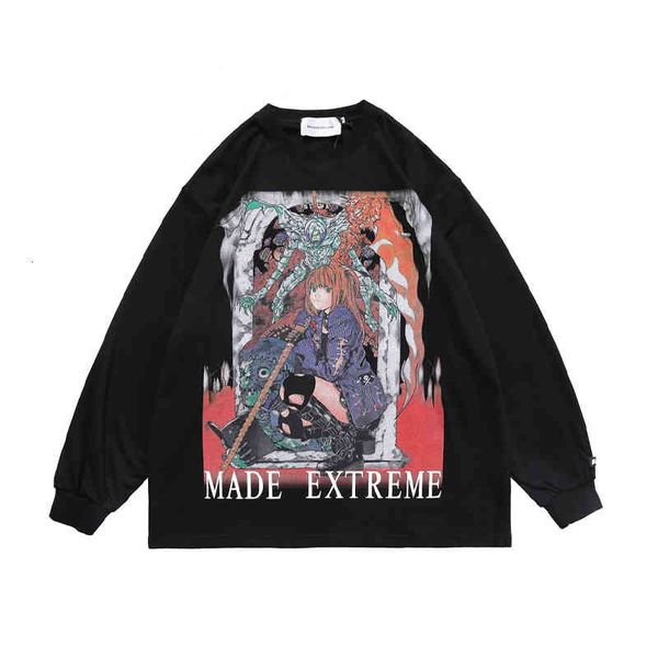 men's hoodies & sweatshirts camisetas de manga longa masculinas, hip hop, desenho animado, anime, menina, camiseta estampada, gola redo, Black
men's hoodies & sweatshirts camisetas de manga longa masculinas, hip hop, desenho animado, anime, menina, camiseta estampada, gola redo, Black