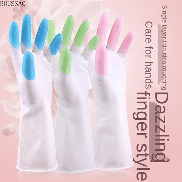 31cm long household dishwashing gloves waterproof rubber latex thin section kitchen durable laundry cleaning housework disposable
31cm long household dishwashing gloves waterproof rubber latex thin section kitchen durable laundry cleaning housework disposable