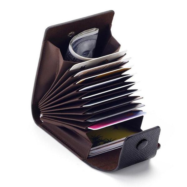 card holders men holder leather purse for cards case wallet credit id bank women cardholder and coins, Brown;gray
card holders men holder leather purse for cards case wallet credit id bank women cardholder and coins, Brown;gray