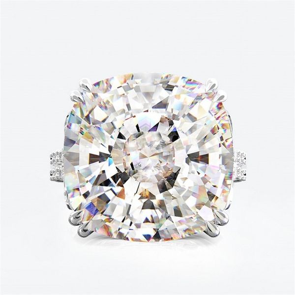 cushion cut 10ct diamond ring 100% original 925 sterling silver engagement wedding band rings for women party jewelry 211217, Slivery;golden
cushion cut 10ct diamond ring 100% original 925 sterling silver engagement wedding band rings for women party jewelry 211217, Slivery;golden