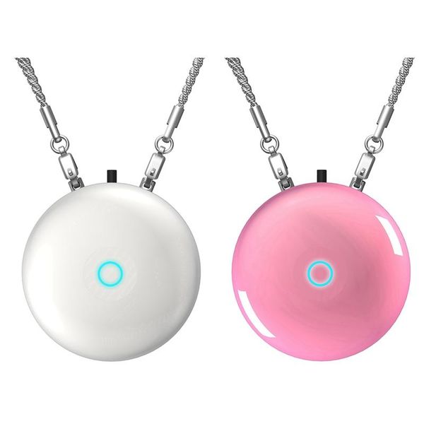 air purifiers 2 pcs personal wearable necklace type hanging neck purifier mini portable negative ion purifier, white & pink
air purifiers 2 pcs personal wearable necklace type hanging neck purifier mini portable negative ion purifier, white & pink