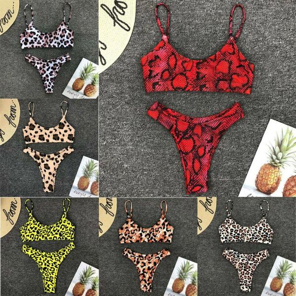 one-piece suits us women leopard print sleeveless bandage bikini set low waist lady push up padded swimwear beach swimsuit red white
one-piece suits us women leopard print sleeveless bandage bikini set low waist lady push up padded swimwear beach swimsuit red white