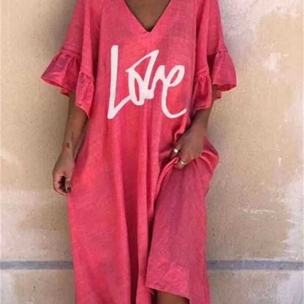 large loose short sleeve casual cotton blended dress, Black;gray