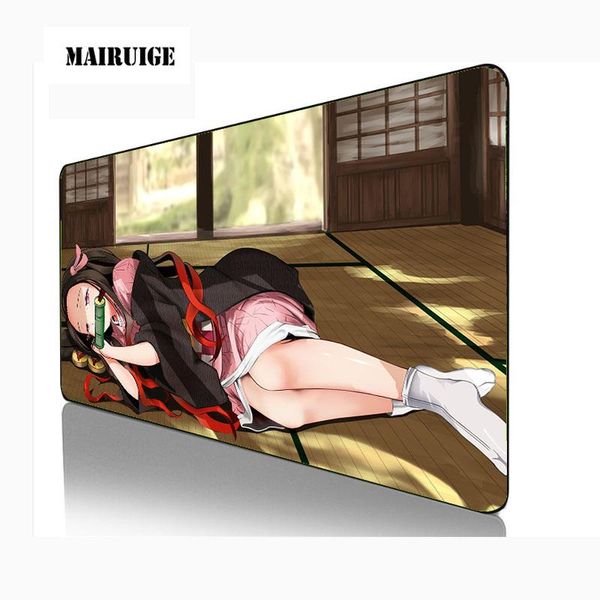 mouse pads & wrist rests large size pad black lock edge cartoon cute girl nezuko lappc table mat anime demon slayer non-slip univer
mouse pads & wrist rests large size pad black lock edge cartoon cute girl nezuko lappc table mat anime demon slayer non-slip univer