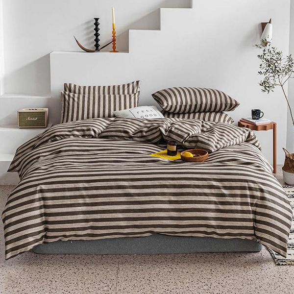bedding sets 100% cotton set stripe comforter duvet cover bed sheet pillowcase quilt single/double//king size quilted
bedding sets 100% cotton set stripe comforter duvet cover bed sheet pillowcase quilt single/double//king size quilted
