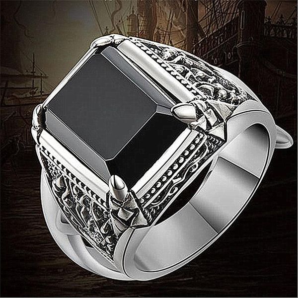 cluster rings fashion carving square black zircon diamonds gemstones for men white gold silver color bague jewelry gothic accessories, Golden;silver
cluster rings fashion carving square black zircon diamonds gemstones for men white gold silver color bague jewelry gothic accessories, Golden;silver