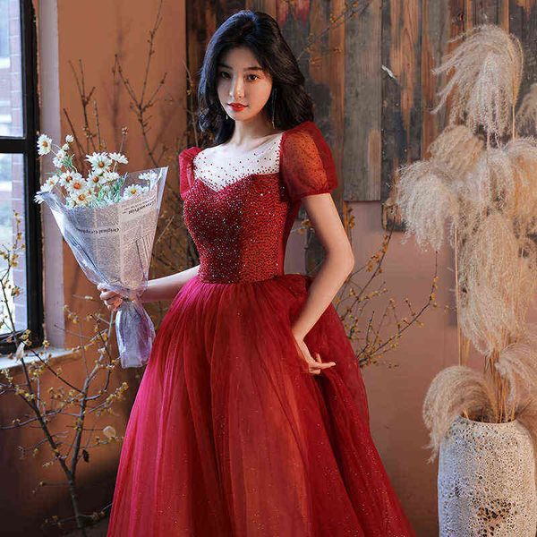 luxury street style dresses toast bride 2021 wedding engagement temperament heavy industry sequin evening autumn long, Black;pink
luxury street style dresses toast bride 2021 wedding engagement temperament heavy industry sequin evening autumn long, Black;pink