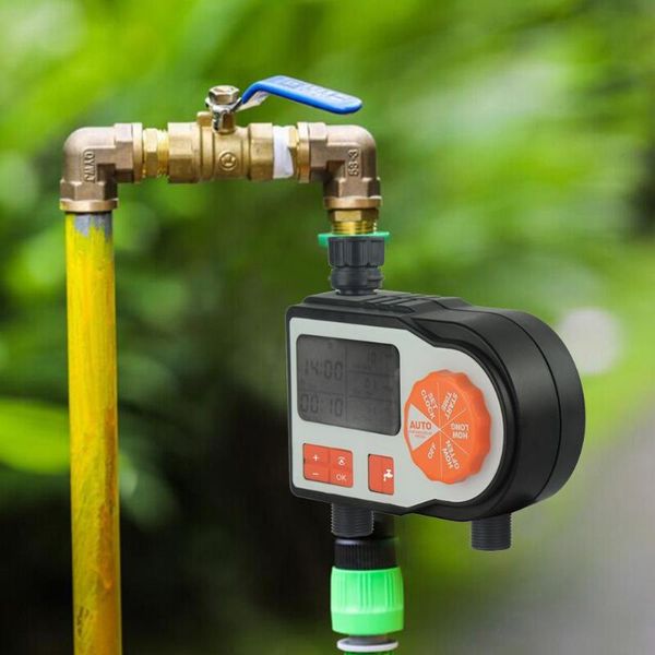 double-port automatic watering and device outdoor garden irrigation controller solenoid valve timer supplies equipments
double-port automatic watering and device outdoor garden irrigation controller solenoid valve timer supplies equipments