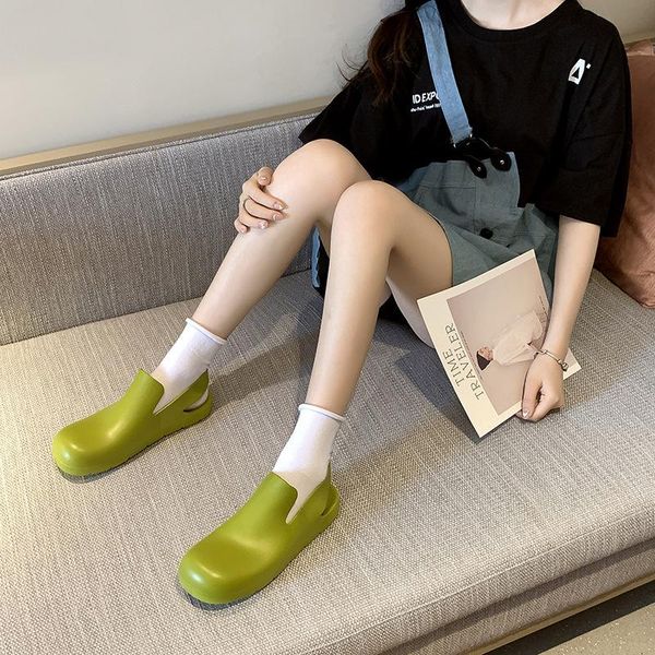 sandals jelly shoes summer women flat fashion concise solid slip on casual comfortable breathable, Black
sandals jelly shoes summer women flat fashion concise solid slip on casual comfortable breathable, Black