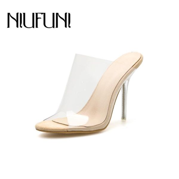 dress shoes summer sandals slippers woman pvc crystal transparent women clear thin high heels 11cm peep toe slides, Black
dress shoes summer sandals slippers woman pvc crystal transparent women clear thin high heels 11cm peep toe slides, Black