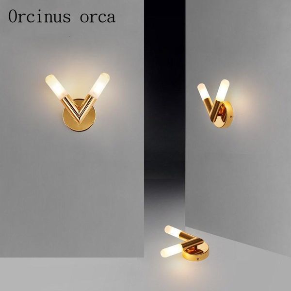wall lamp nordic modern simple gold led living room corridor bedroom bedside creative personality double head art
wall lamp nordic modern simple gold led living room corridor bedroom bedside creative personality double head art