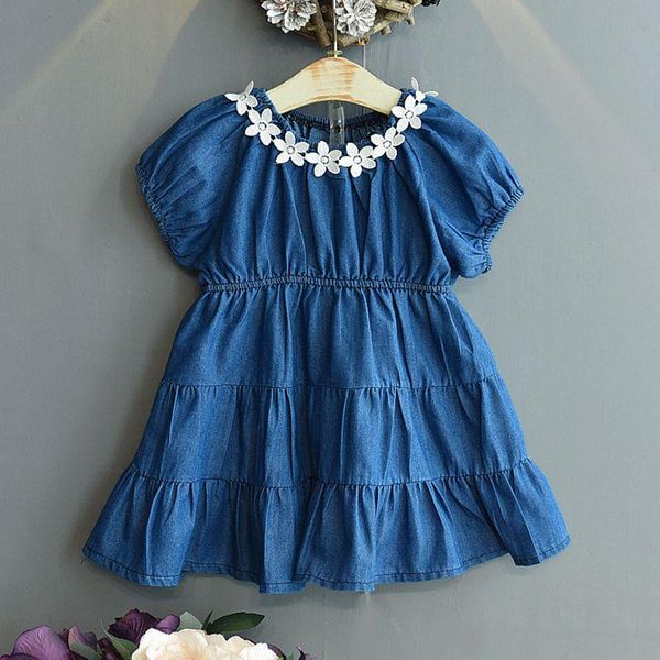 girl's dresses fashion girls denim dress 2021 summer baby long-sleeve flower kids dress-style blouses, Red;yellow
girl's dresses fashion girls denim dress 2021 summer baby long-sleeve flower kids dress-style blouses, Red;yellow
