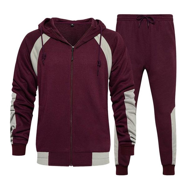 men's tracksuits spring autumn man sportswear men's set 2 piece sets sports suit patchwork sweatshirt+pant sweatsuit male tracksuit, Gray
men's tracksuits spring autumn man sportswear men's set 2 piece sets sports suit patchwork sweatshirt+pant sweatsuit male tracksuit, Gray