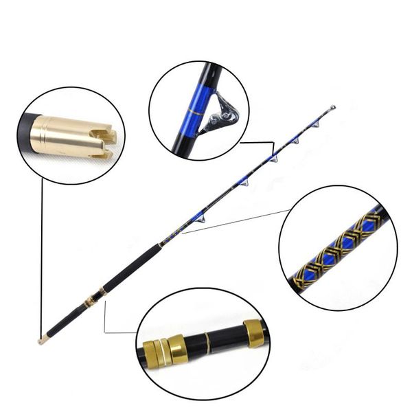 high carbon boat rod 1.8m trolling fishing 30-50lbs 50-80lbs 80-130lbs saltwater straight nylon bugame rods
high carbon boat rod 1.8m trolling fishing 30-50lbs 50-80lbs 80-130lbs saltwater straight nylon bugame rods