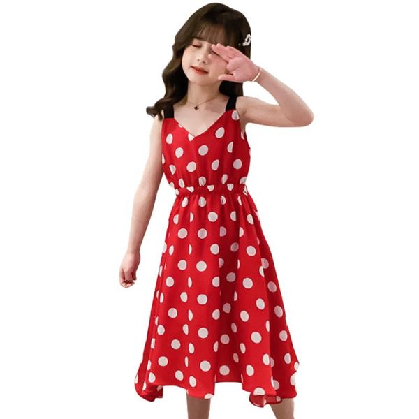 girl's dresses girl dot pattern girls' summer children dress casual style girls costumes kids 6 8 10 12 14, Red;yellow
girl's dresses girl dot pattern girls' summer children dress casual style girls costumes kids 6 8 10 12 14, Red;yellow