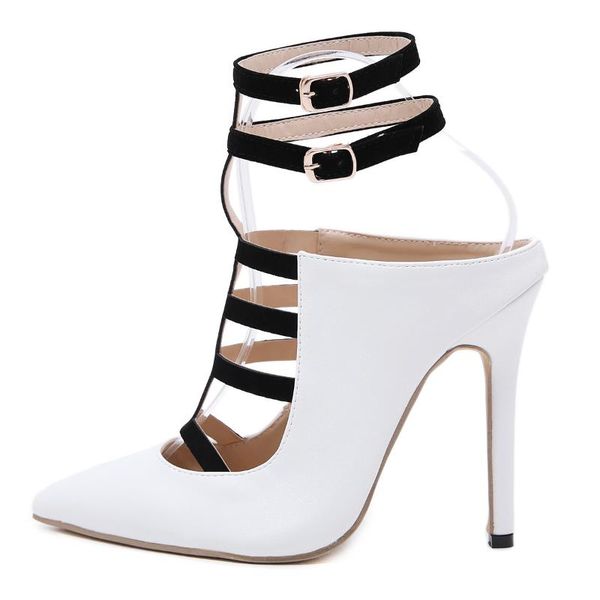 dress shoes enplei gladiator women pumps fashion buckle strap pointed toe high heels lady white wedding thin sandal autumn, Black
dress shoes enplei gladiator women pumps fashion buckle strap pointed toe high heels lady white wedding thin sandal autumn, Black