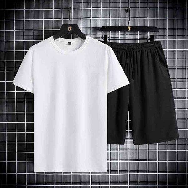 solid color men's set summer men tracksuit jogging sportswear t-shirt+shorts 2pcs casual short sleeve set mens clothing 210806, Gray
solid color men's set summer men tracksuit jogging sportswear t-shirt+shorts 2pcs casual short sleeve set mens clothing 210806, Gray
