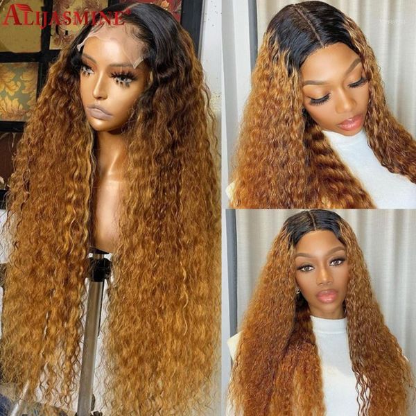 ombre blonde colored 13x4 lace front human hair wigs for women curly wig pre plucked bralizian remy 150%1, Black;brown
ombre blonde colored 13x4 lace front human hair wigs for women curly wig pre plucked bralizian remy 150%1, Black;brown