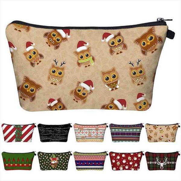 cartoon pattern christmas makeup cosmetic bag 3d print zipper design clutch toiletry pouch travel storage for women
cartoon pattern christmas makeup cosmetic bag 3d print zipper design clutch toiletry pouch travel storage for women