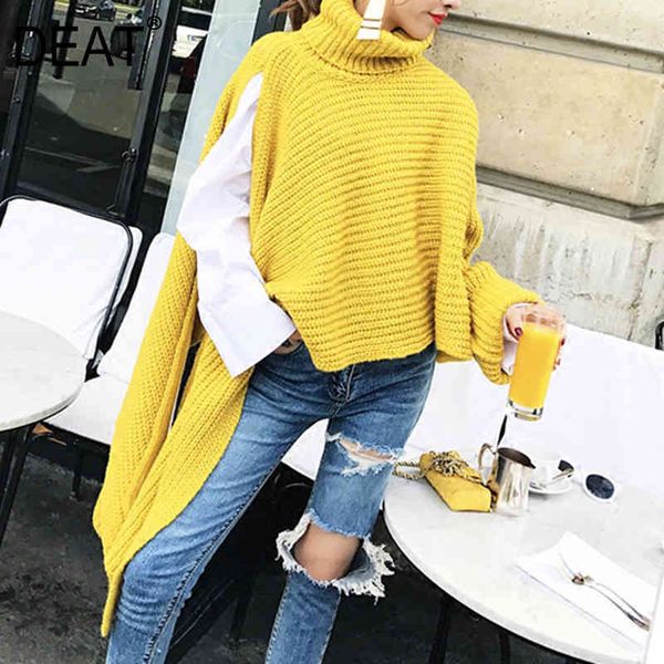 deat irregular sewater female turtleneck batwing sleeve asymmetrical knitting pullover jumper spring korean clothes wb51907 210428, White
deat irregular sewater female turtleneck batwing sleeve asymmetrical knitting pullover jumper spring korean clothes wb51907 210428, White