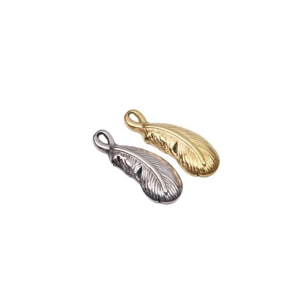 charms 5pcs 7*20mm wholesell stainless steel leaves pendant diy necklace earrings bracelets unfading 2 colors, Bronze;silver
charms 5pcs 7*20mm wholesell stainless steel leaves pendant diy necklace earrings bracelets unfading 2 colors, Bronze;silver