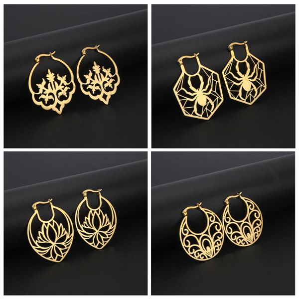 dangle & chandelier lucktune vintage lotus flower earrings for women stainless steel wicca ethnic filigree pandent drop fine jewelry gift, Silver
dangle & chandelier lucktune vintage lotus flower earrings for women stainless steel wicca ethnic filigree pandent drop fine jewelry gift, Silver