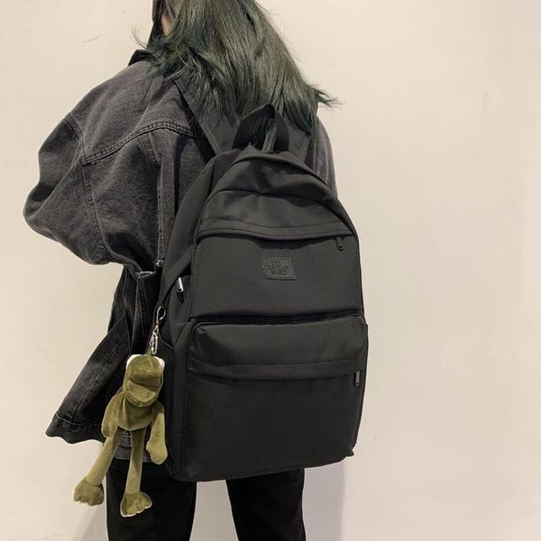 backpack female 2021 high school and college student simple fashionable junior computer back bag
backpack female 2021 high school and college student simple fashionable junior computer back bag