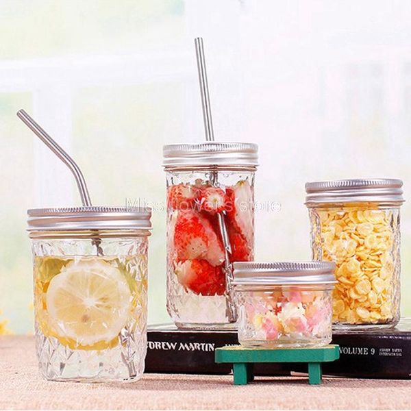 pcs 650ml creative fashion diamond mason drink cup honey bottle transparent sealed glass jar crystal cups wine glasses
pcs 650ml creative fashion diamond mason drink cup honey bottle transparent sealed glass jar crystal cups wine glasses