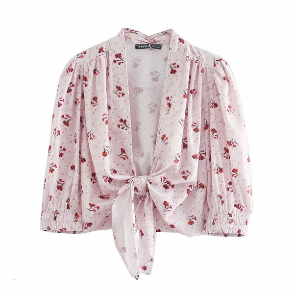 women's blouses & shirts cute ladies floral print pink summer v-neck za blouse female fashion elastic cuff long sleeve bow lace up, White
women's blouses & shirts cute ladies floral print pink summer v-neck za blouse female fashion elastic cuff long sleeve bow lace up, White