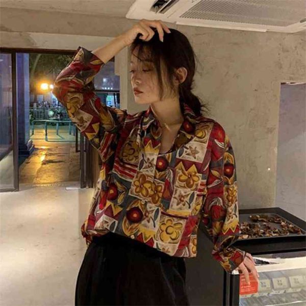 arrival spring autumn korea fashion women vintage print loose long shirts turn-down collar blouse female blusas mujer s400 210512, White
arrival spring autumn korea fashion women vintage print loose long shirts turn-down collar blouse female blusas mujer s400 210512, White