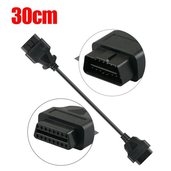 30cm obd2 ii 16pin extension cable elm327 auto connectors odb extensions cables connector 12v eml327 diagnostic tools
30cm obd2 ii 16pin extension cable elm327 auto connectors odb extensions cables connector 12v eml327 diagnostic tools