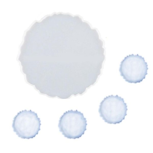 baking & pastry tools 5pcs diy silicone round resin casting molds kit irregular mould home decoration craft making tool
baking & pastry tools 5pcs diy silicone round resin casting molds kit irregular mould home decoration craft making tool