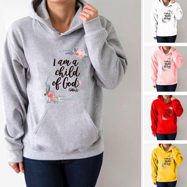 women's hoodies & sweatshirts i'm a child of god printed women fleece long sleeve loose sweatshirt with hat girls hoodie pullovers, Black
women's hoodies & sweatshirts i'm a child of god printed women fleece long sleeve loose sweatshirt with hat girls hoodie pullovers, Black