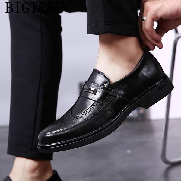 dress shoes brogue men formal loafers mens wingtip brand italian genuine leather sepatu slip on pria erkek ayakkabi, Black
dress shoes brogue men formal loafers mens wingtip brand italian genuine leather sepatu slip on pria erkek ayakkabi, Black