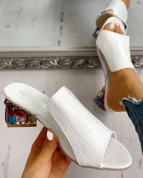 dress shoes 2021 summer ladies crystal slippers toe printed bohemian casual sandals platform, Black
dress shoes 2021 summer ladies crystal slippers toe printed bohemian casual sandals platform, Black