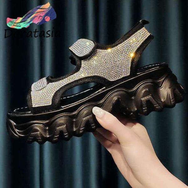 dress shoes doratasia women open toe platform chunky leisure fashion sandals rhinestone hook loop, Black
dress shoes doratasia women open toe platform chunky leisure fashion sandals rhinestone hook loop, Black
