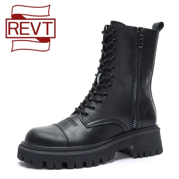 boots revt leather thick-soled women summer and autumn tide ins british style black motorcycle mid-tube
boots revt leather thick-soled women summer and autumn tide ins british style black motorcycle mid-tube