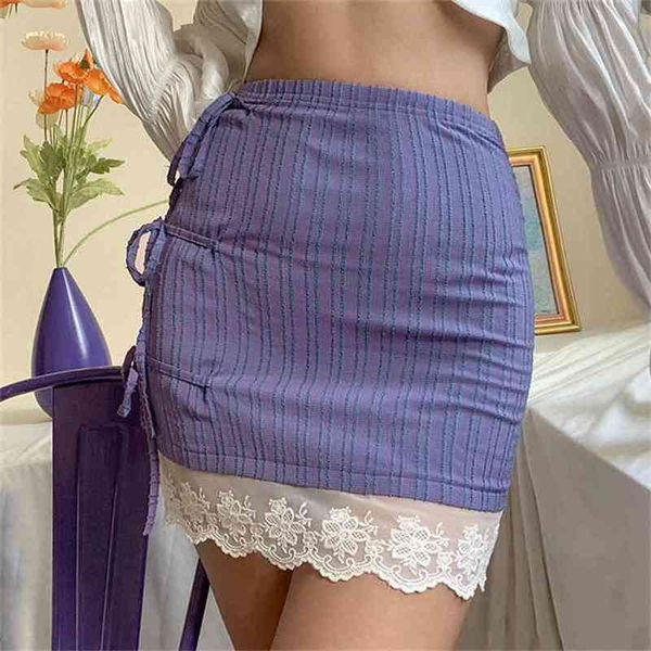 white lace purple skirt women bodycon high waist up party club chic mini elegant office female 210427, Black
white lace purple skirt women bodycon high waist up party club chic mini elegant office female 210427, Black