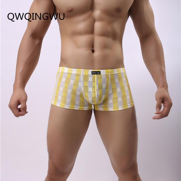 underpants men underwear boxers breathable bar mesh striped men's boxer shorts see-through trunks cueca, Black;white
underpants men underwear boxers breathable bar mesh striped men's boxer shorts see-through trunks cueca, Black;white