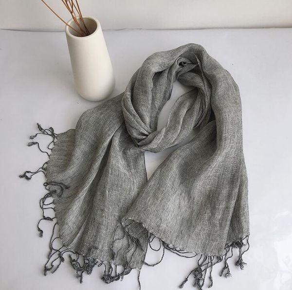scarves 100% linen spring and autumn scarf echarpe muslim hijab foulard shawls tie dye women/men sjaal scarfs, Blue;gray
scarves 100% linen spring and autumn scarf echarpe muslim hijab foulard shawls tie dye women/men sjaal scarfs, Blue;gray