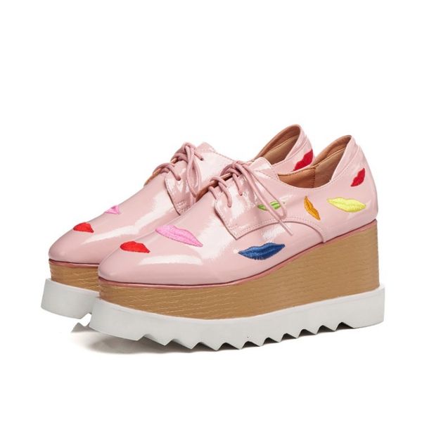 sandals ol omm female platform leather pumps high-heel shoes toe black square foot casual pink party size eua 3- dypp
sandals ol omm female platform leather pumps high-heel shoes toe black square foot casual pink party size eua 3- dypp