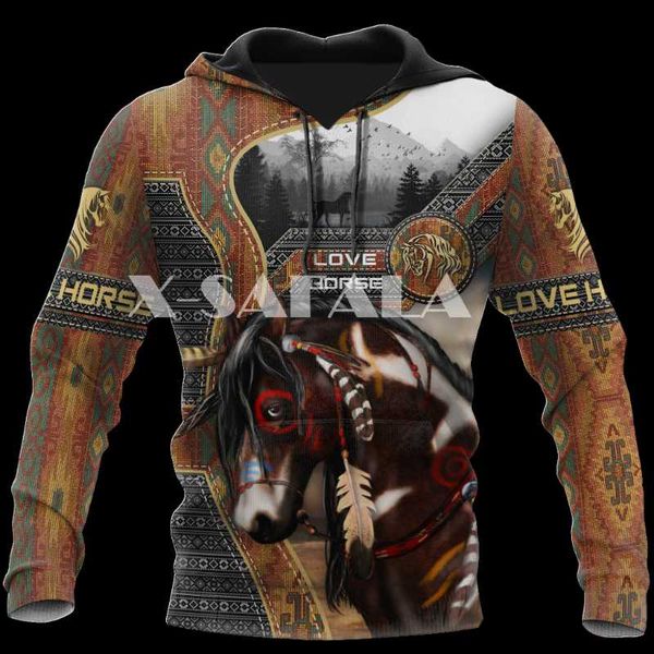 men's hoodies & sweatshirts native horse love animal 3d full print size hoodie man women harajuku outwear zipper pullover sweatshirt un, Black
men's hoodies & sweatshirts native horse love animal 3d full print size hoodie man women harajuku outwear zipper pullover sweatshirt un, Black