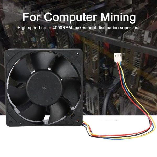 fans & coolings computer fan air volume 154.5cfm 4000 rpm 1.6a 4 wires 80000 hours working life
fans & coolings computer fan air volume 154.5cfm 4000 rpm 1.6a 4 wires 80000 hours working life