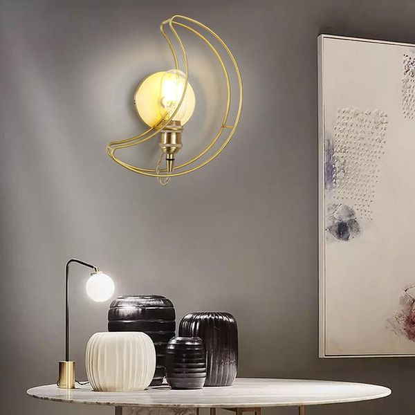 wall lamps nordic moon lamp creative brass led light living room children bedroom bedside balcony home deco luminaire
wall lamps nordic moon lamp creative brass led light living room children bedroom bedside balcony home deco luminaire